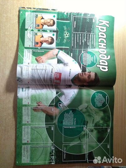 Журнал наклеек российской футбольной премьер-лиги