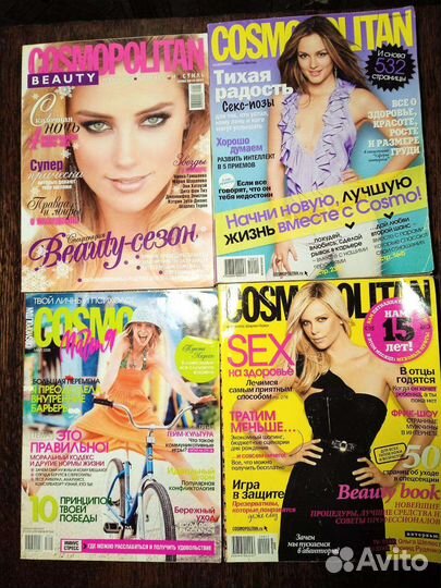 Журналы cosmopolitan Космополитен для женщин