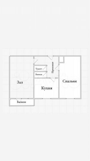 2-к. квартира, 46 м², 3/5 эт.