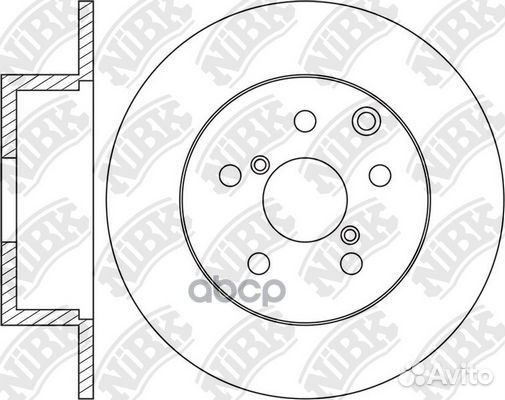 Диск торм.зад.subaru forester 12, impreza 12