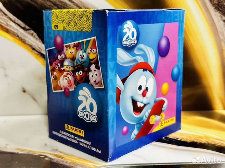 Блок Смешарики Panini