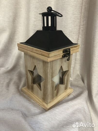 Новогодний декор Подсвечник свечи ящичек