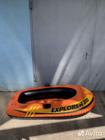 Детская надувная лодка explorer 200