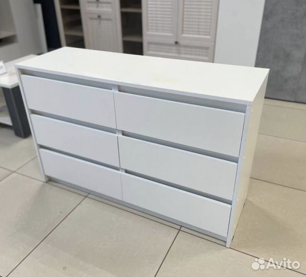 Комод Айден км 06-120 белый