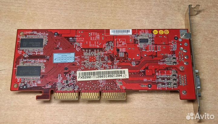 Видеокарта nvidia GeForce FX5200-T128