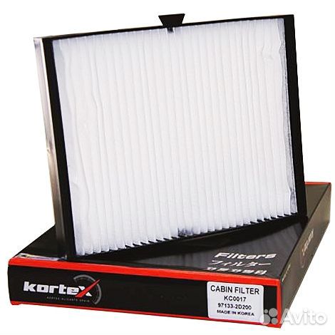 Фильтр салонный hyundai elantra xd 03-06