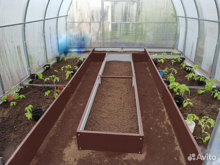 Грядки в теплицу и парник
