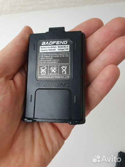 Аккумулятор Baofeng UV-5R оригинал новый