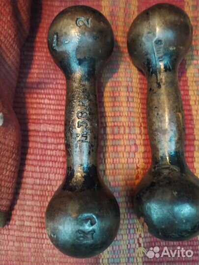 Гантели 2 кг