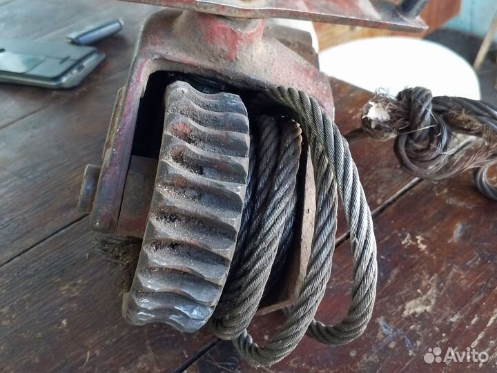 Лебедка ручная рычажная СССР