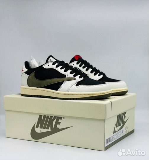 Air Jordan 1 Retro Low Travis Scott Olive