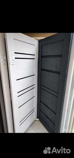 Двери. Экошпон. Влагостойкий. Межкомнатные