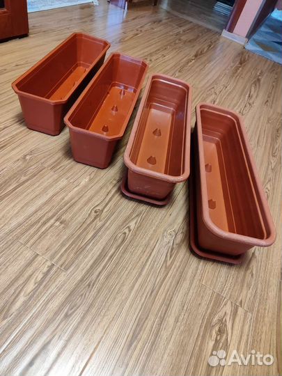 Ящики для цветов 60 см новые