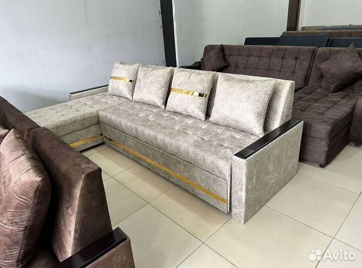 Угловой диван раскладной на заказ