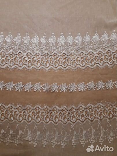 Тюль в2450 х ш4300