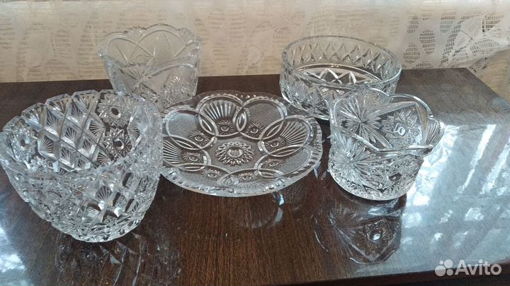 Высококачественный винтажный хрусталь
