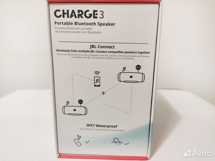 JBL charge 3 teal, новая, оригинал