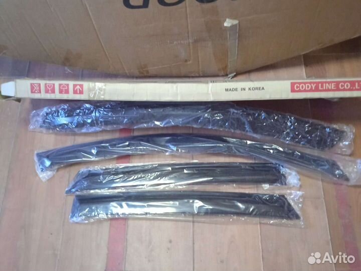 Дефлекторы окон Kia Ceed