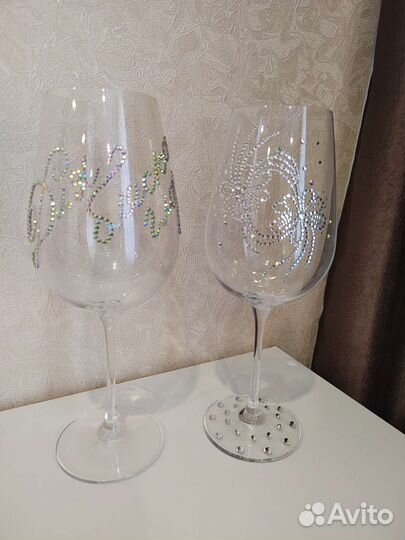 Бокалы для вина большие