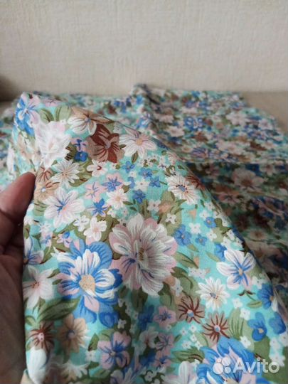 Отрезы тканей разные, не СССР