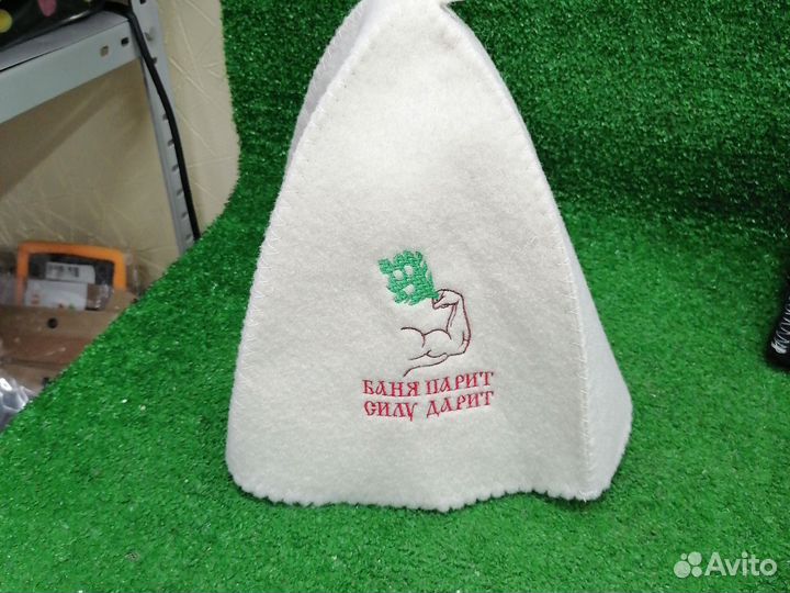 Шапка для бани и сауны