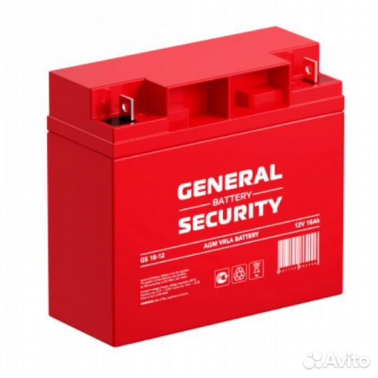 Аккумулятор general security серии GS 18-12 оптом