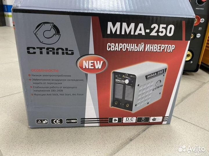 Сварочный инвертор Сталь мма 250