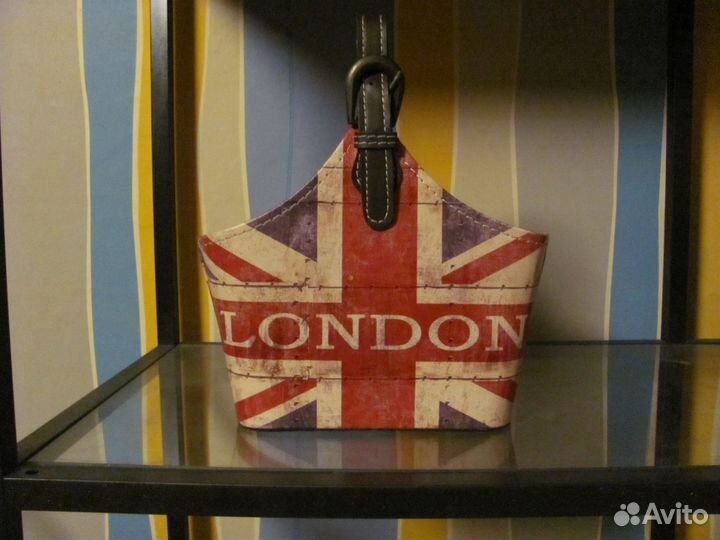 Корзинка с Британским флагом новая
