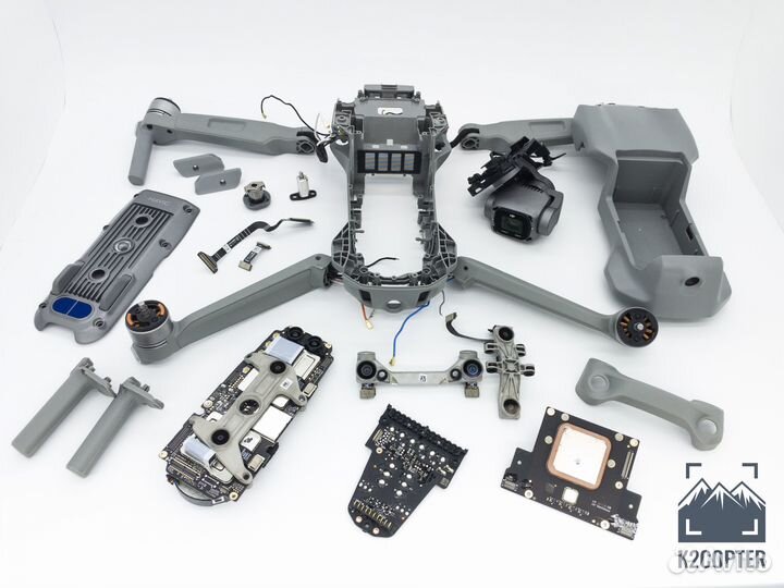 DJI Mavic Air 2/Air 2S корпус,лучи,подвес,шлейф