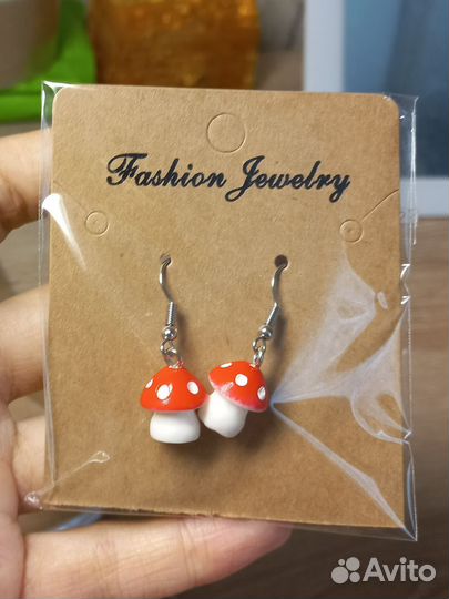 Серьги набор бижутерия