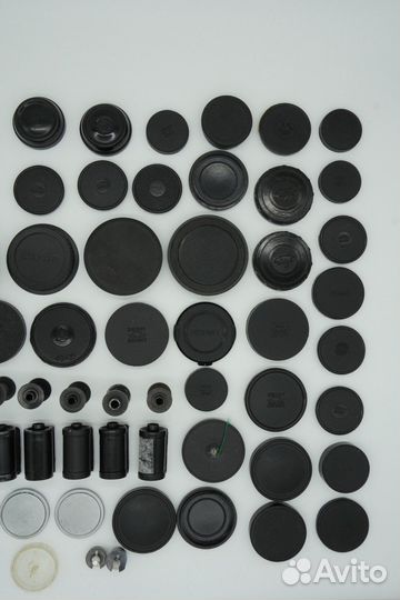 Крышки для фотообьективов и катушки