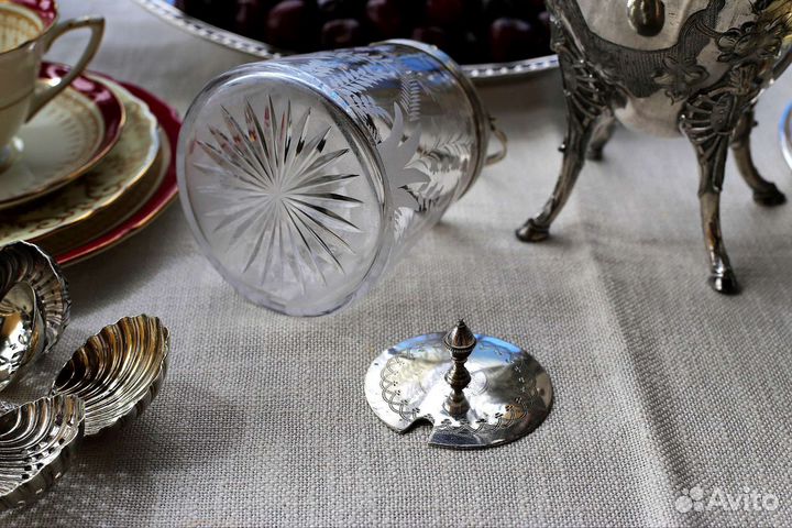 Антикварная / старинная сахарница