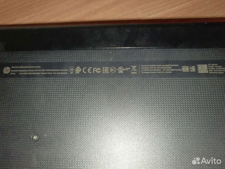 Ноутбук hp