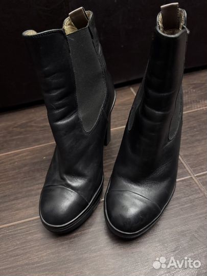 Ботильоны ballerina 38 кожа