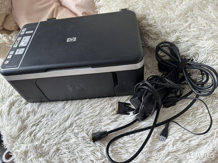 Цветной струйный мфу принтер HP DeskJet F4180
