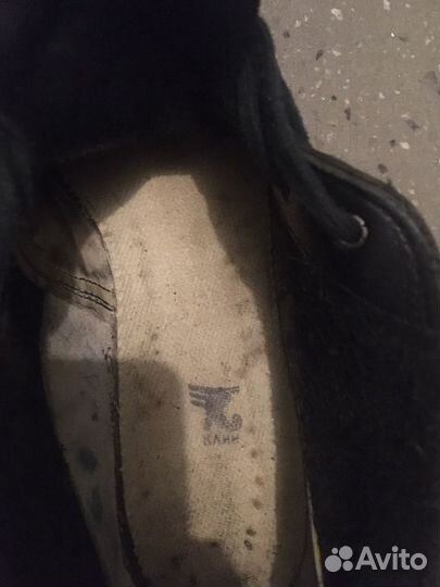 Ботинки лыжные Клин (советские кожаные)