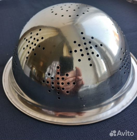 Дуршлаг нержавейка и пластик