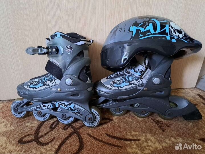 Детские ролики и защита