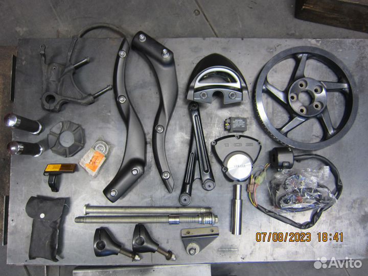 Yamaha XV1700 warrior запчасти