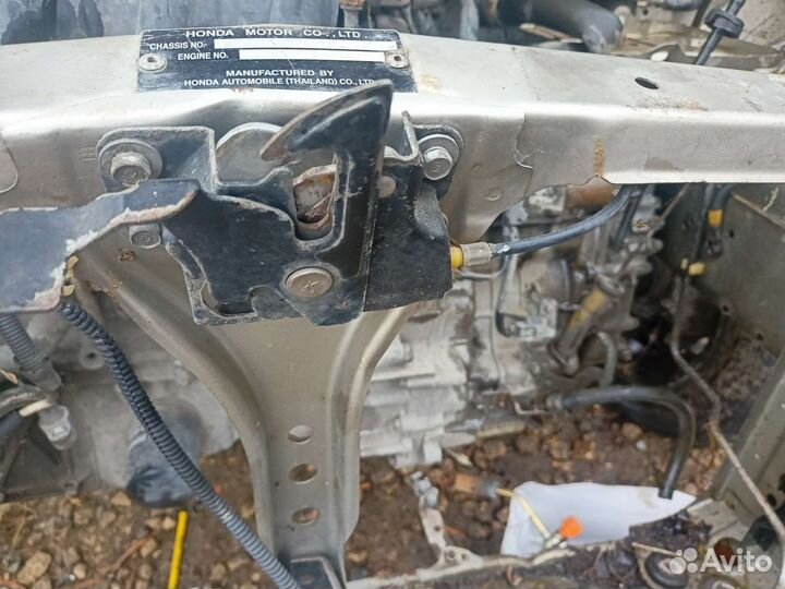 Замок капота honda city/fit