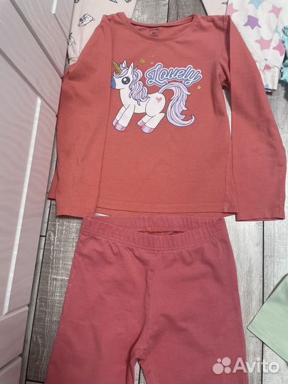 Пижамы на девочку 110-116