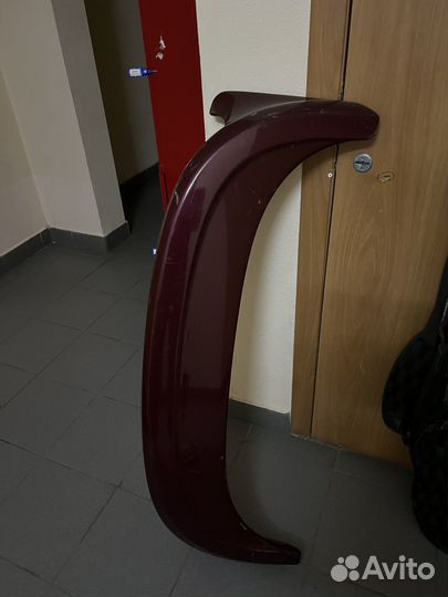 Спойлер на ваз 2112