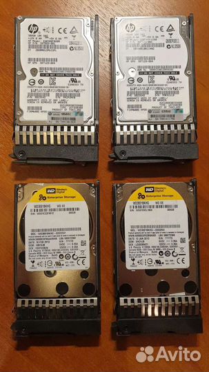 Жесткие диски SAS SFF WD 300 Гб