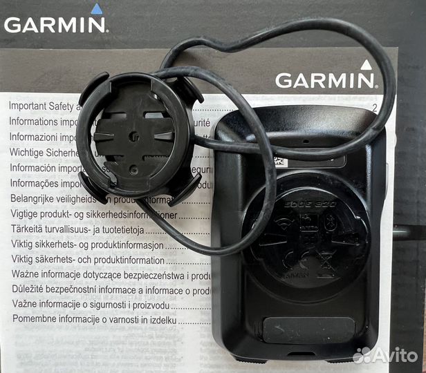 Велокомпьютер с GPS навигацией Garmin edge 820