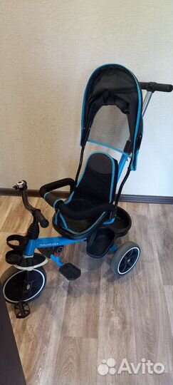 Детский велосипед с ручкой