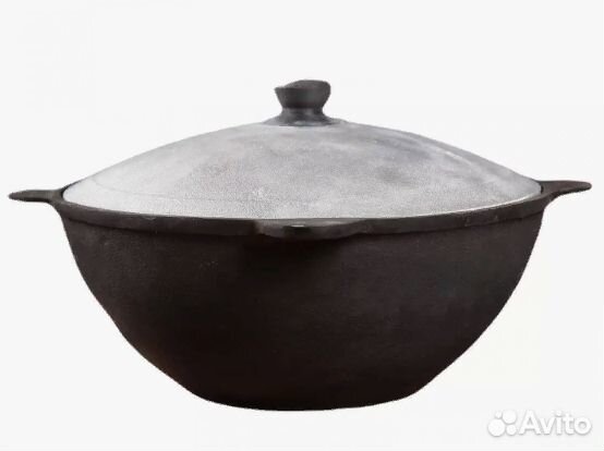 Казан узбекский чугунный 16 литров Новый