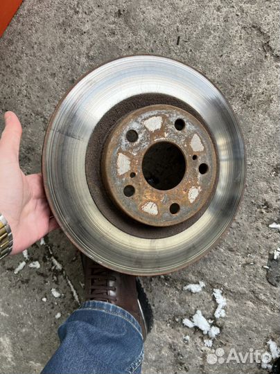 Тормозные диски на Toyota RAV4 оригинал