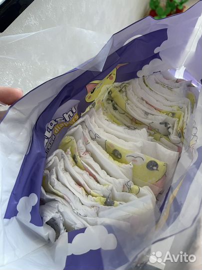 Подгузники Watashi 4 L