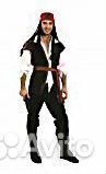 Костюм Пирата-2 FZ1125 (Штаны,рубашка,жакет,шапочк