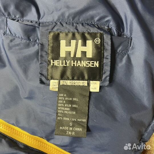 Двухсторонний пуховик Helly Hansen оригинал